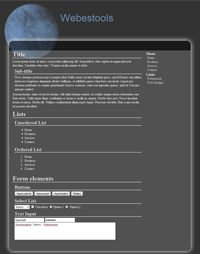 Web Design 17 - Design space planets stars universe black blue white web 2.0 with transparency effects