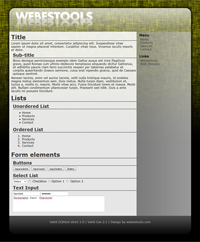 Web Design 71 - Design yellow sober web 2.0 transparency effects - style web 2.0 theme