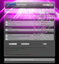 phpBB3 Style 65 - pink web 2.0 transparent - theme template design